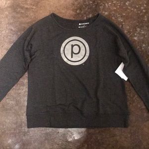 NWT Pure Barre by Beyond Yoga pullover size L